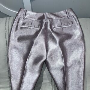 Ann Taylor Gold Pants Petite Small Pre-owned